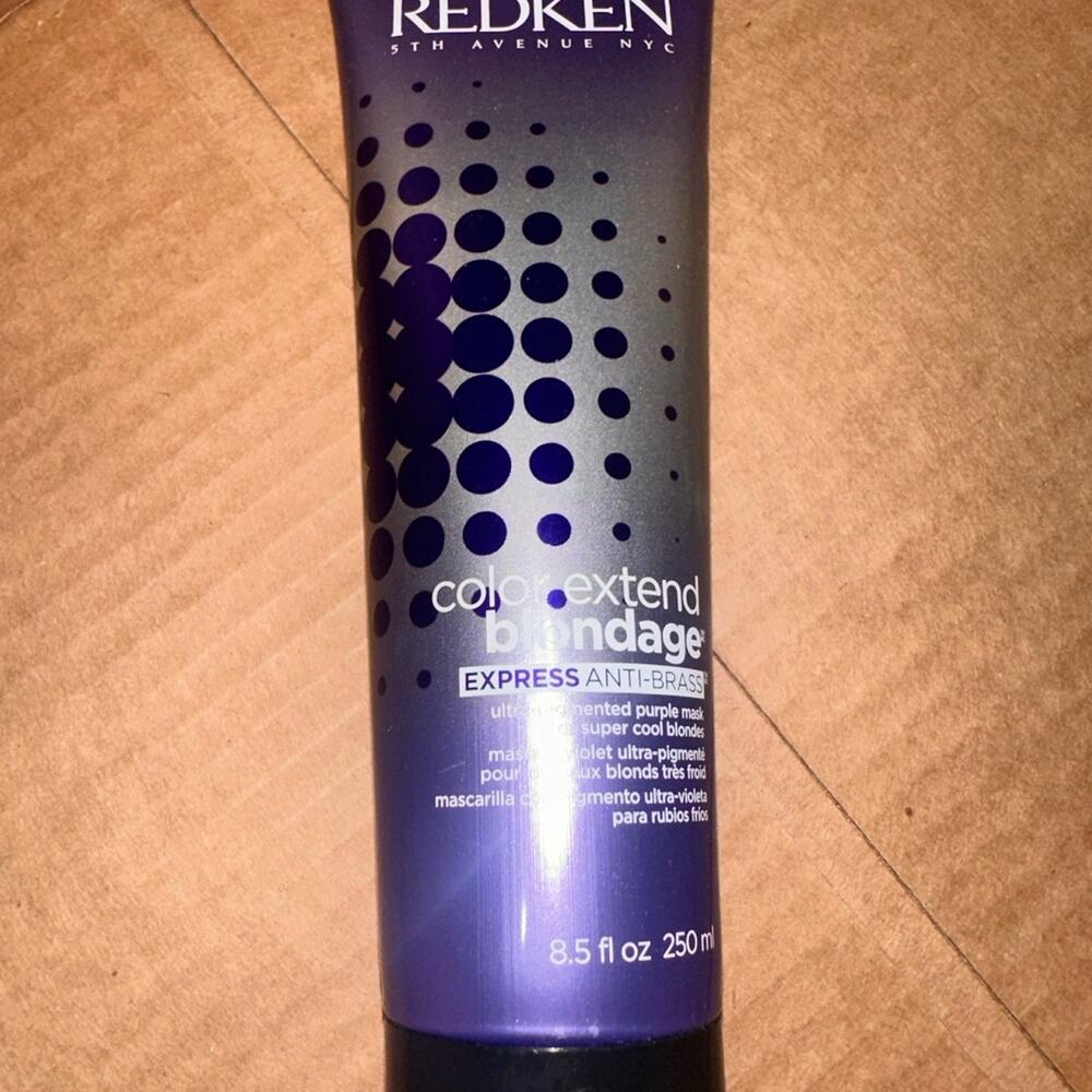 Redken Color Extend Blondage Anti-Brass Hair Mask hair care blonde purple violet